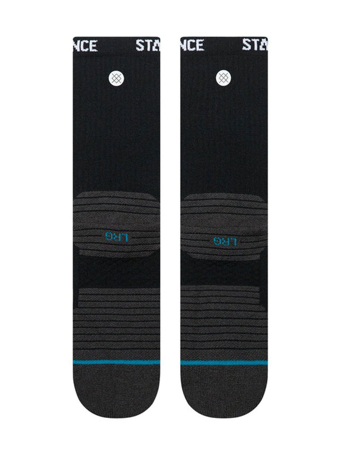 Stance Golf Ribbed Mid Black Socks | BLACK (BLK)