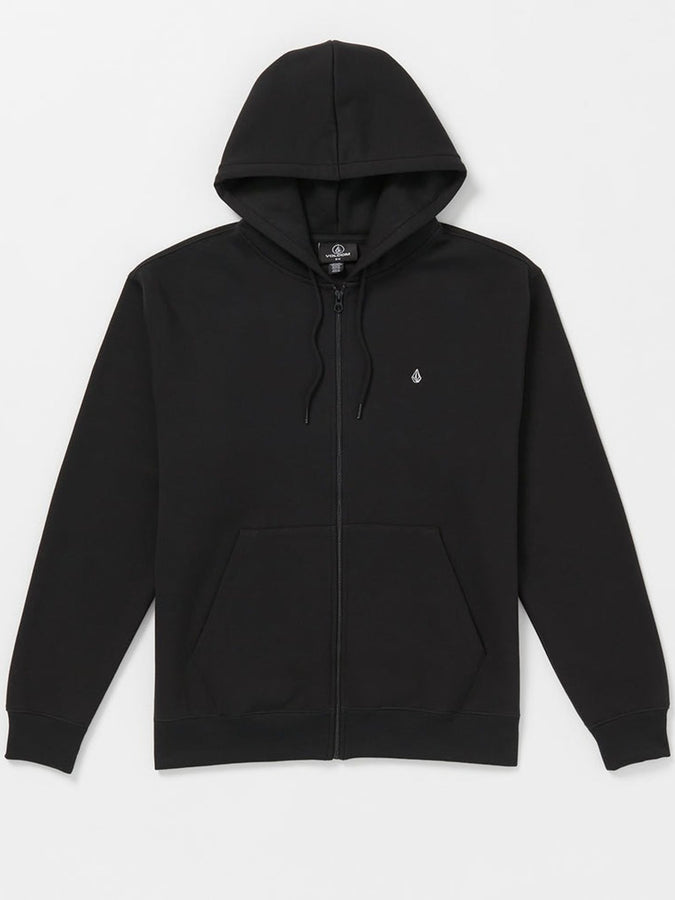 Volcom Single Stone men Zip Hoodie fall 2024 | BLACK (BLK)