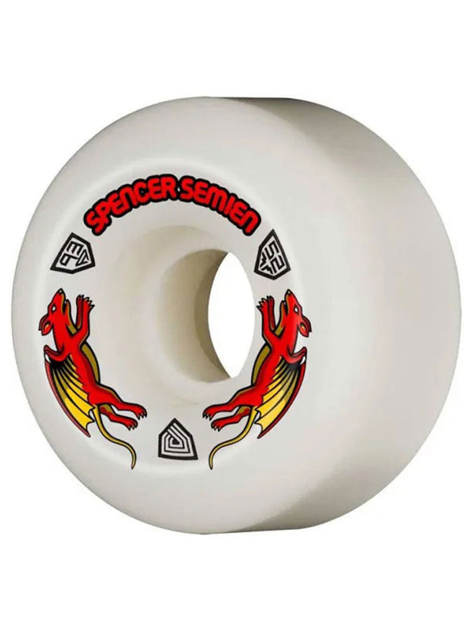 Powell Dragon Formula Nano Rat Semien AV5 93A Skate Wheels | NATURAL