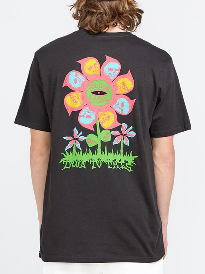 Volcom Flower Budz Farm To Yarn T-Shirt Spring 2024 | STEALTH (STH)