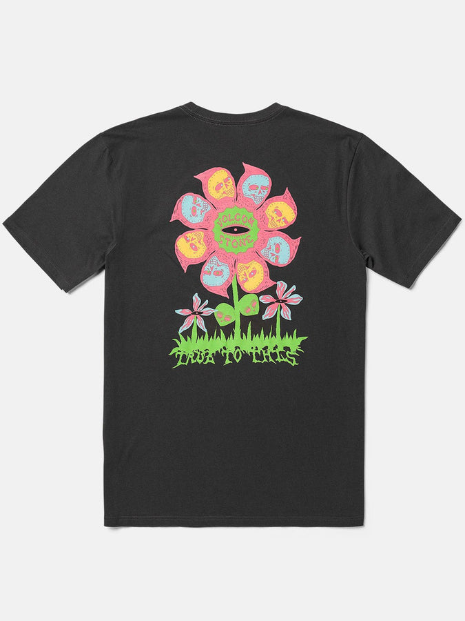 Volcom Flower Budz Farm To Yarn T-Shirt Spring 2024 | STEALTH (STH)
