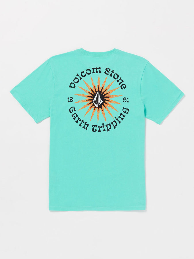 Volcom Scorcho FTY Short Sleeve T-Shirt Summer 2024 | DUSTY AQUA (DTA)