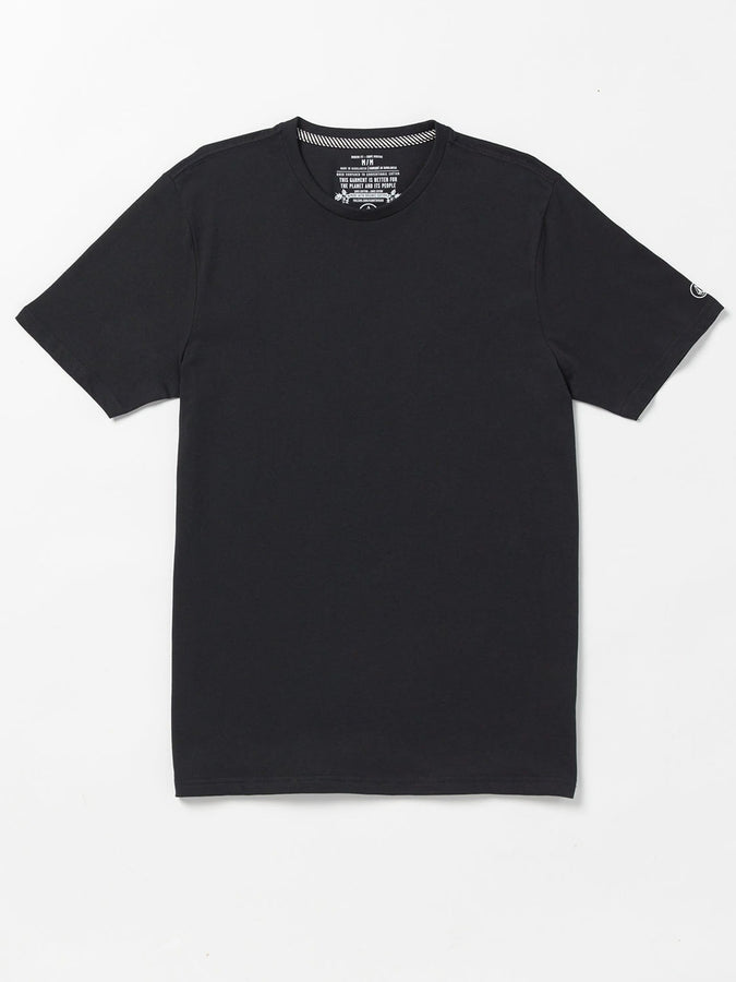 Volcom Spring 2024 Solid T-Shirt |  BLACK (BLK)