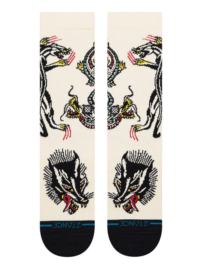 Stance x Bert Krak Battle Socks | CREAM (CRM)