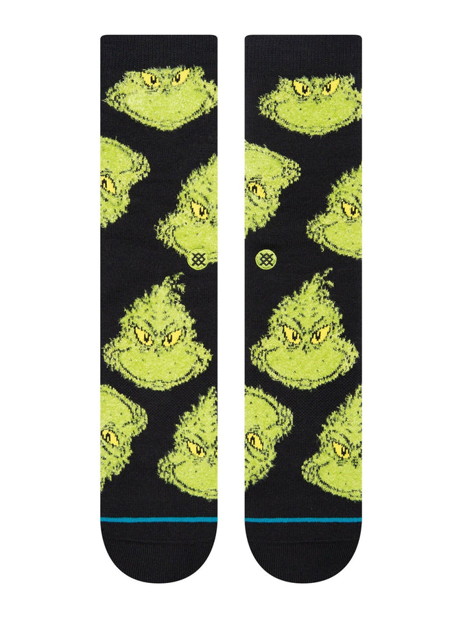 Stance x The Grinch Mean One Socks | BLACK (BLK)