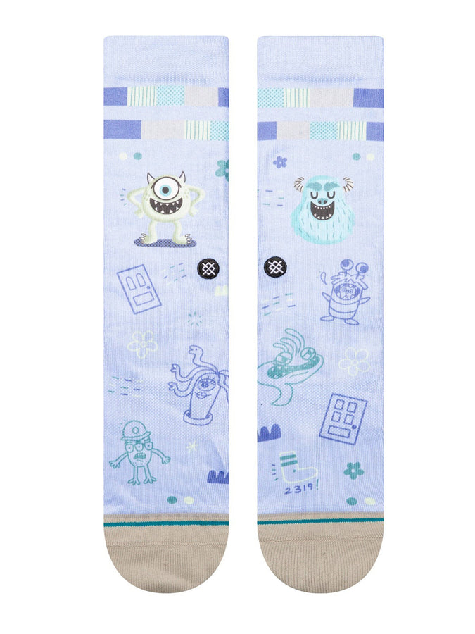 Stance x Disney 100 Monsters by R Bubnis Socks | PURPLE (PUR)