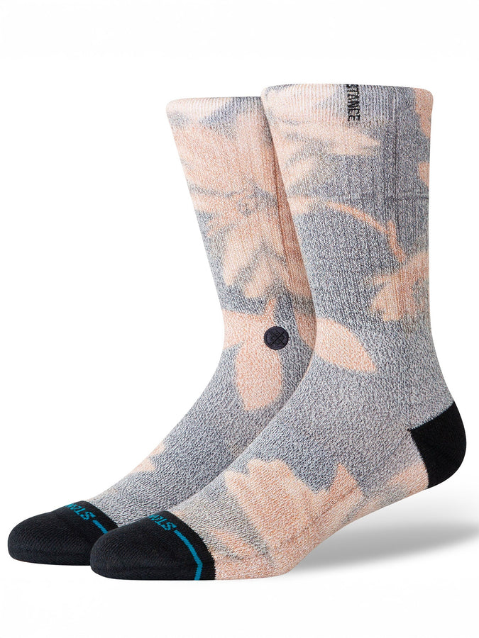 Stance Flora Scan Socks | CHARCOAL (CHR)