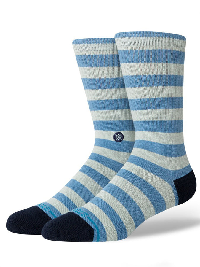 Stance Summer 2024 Breton Blue Socks |  BLUE (BLU)