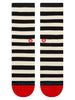 Stance Summer 2024 Breton Black/White Socks