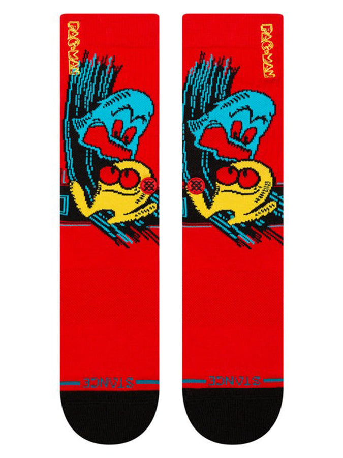 Stance Summer 2024 Stance X Pacman Waka Waka Waka Socks | RED (RED)