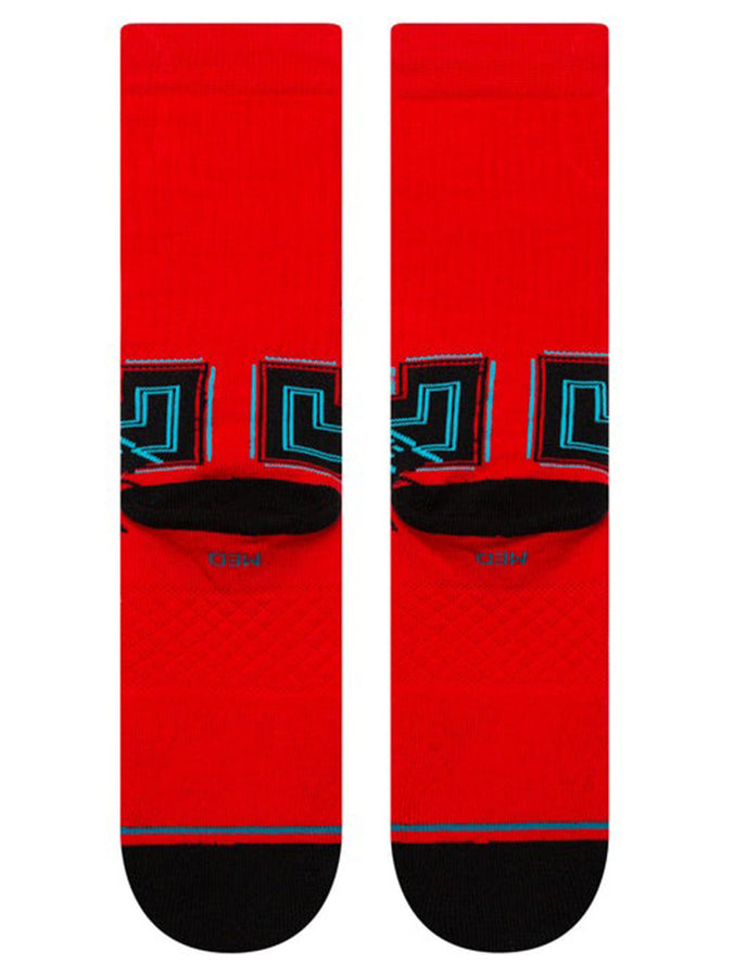 Stance Summer 2024 Stance X Pacman Waka Waka Waka Socks | RED (RED)
