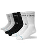 Stance Origin Crew 6 Pack Multi Socks (Youth 7-14)