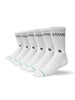 Stance Origin 6 Pack White Socks