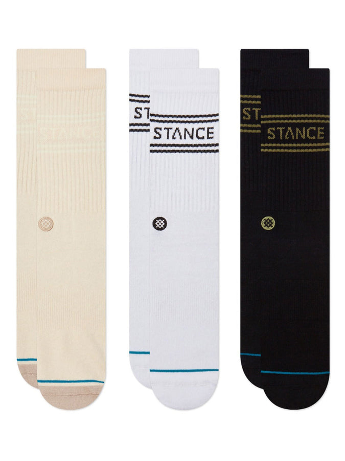 Stance Basic 3 Pack Socks | OATMEAL (OAT)