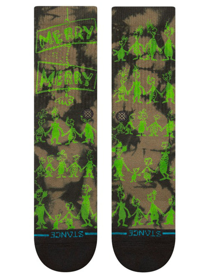 Stance x The Grinch Down In Whovile Socks Fall 2024 | BLACK (BLK)