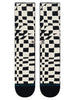 Stance Wave Check Black Socks
