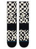 Stance Wave Check Black Socks