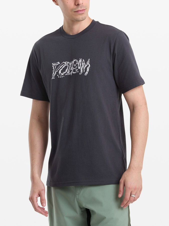 Volcom Destroyed T-Shirt Spring 2026 | WASHED BLACK HEATHER (WBH)