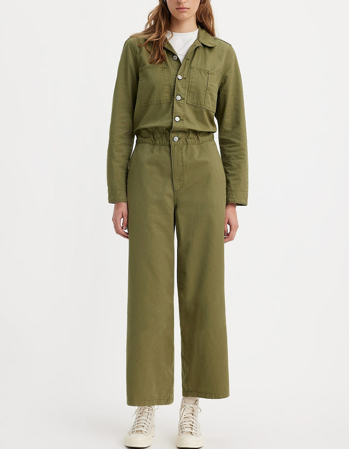 Levis Iconic Women Olive Night Jumper Spring 2024 | OLIVE NIGHT (0005)
