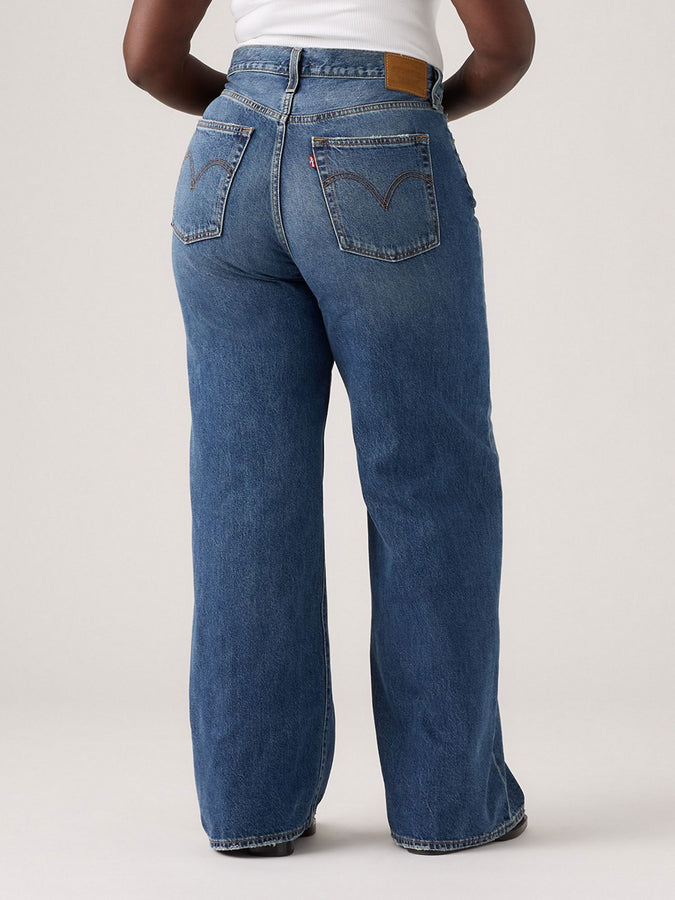 Levis Ribcage Wide Polar Perimeter Jeans | POLAR PERIMETER (0012)
