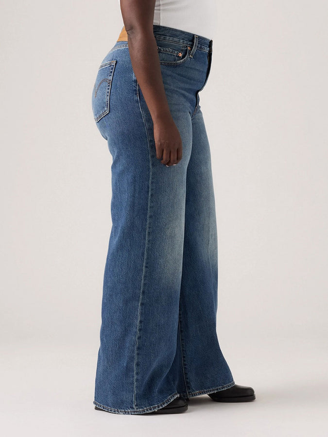 Levis Ribcage Wide Polar Perimeter Jeans | POLAR PERIMETER (0012)