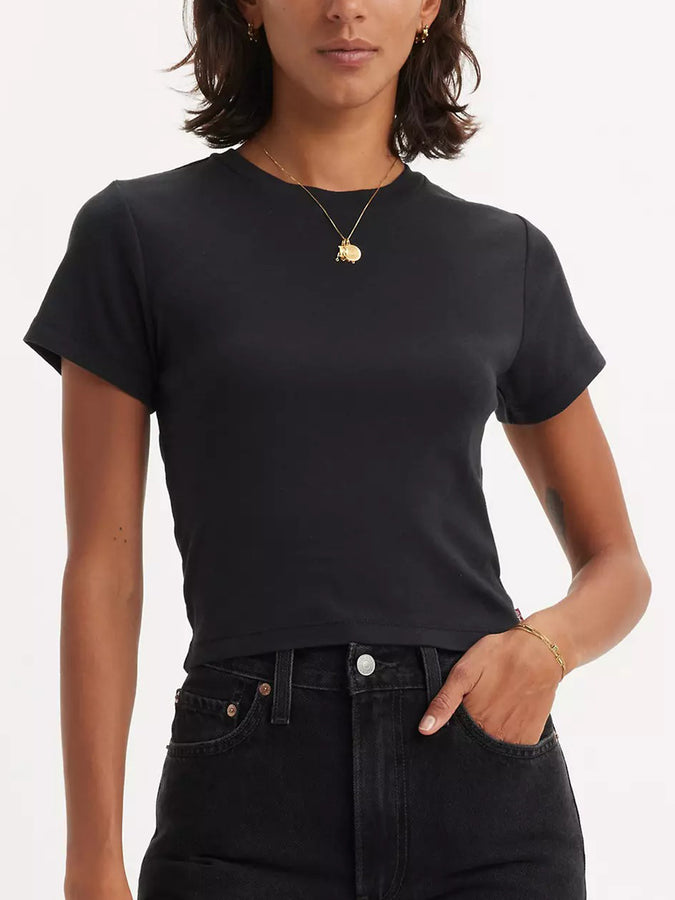 Levis Essential Sporty Caviar T-Shirt | CAVIAR (0001)
