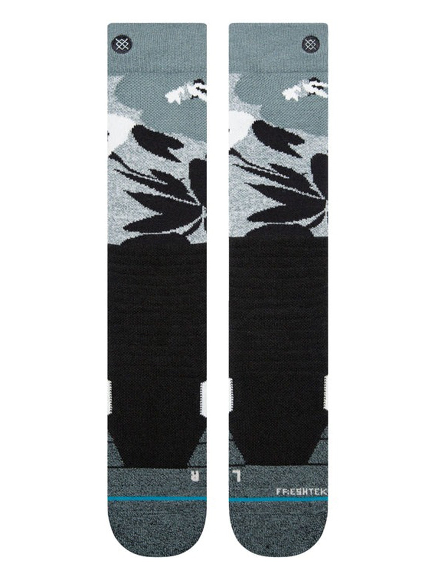 Stance Flower Frost Snow Socks