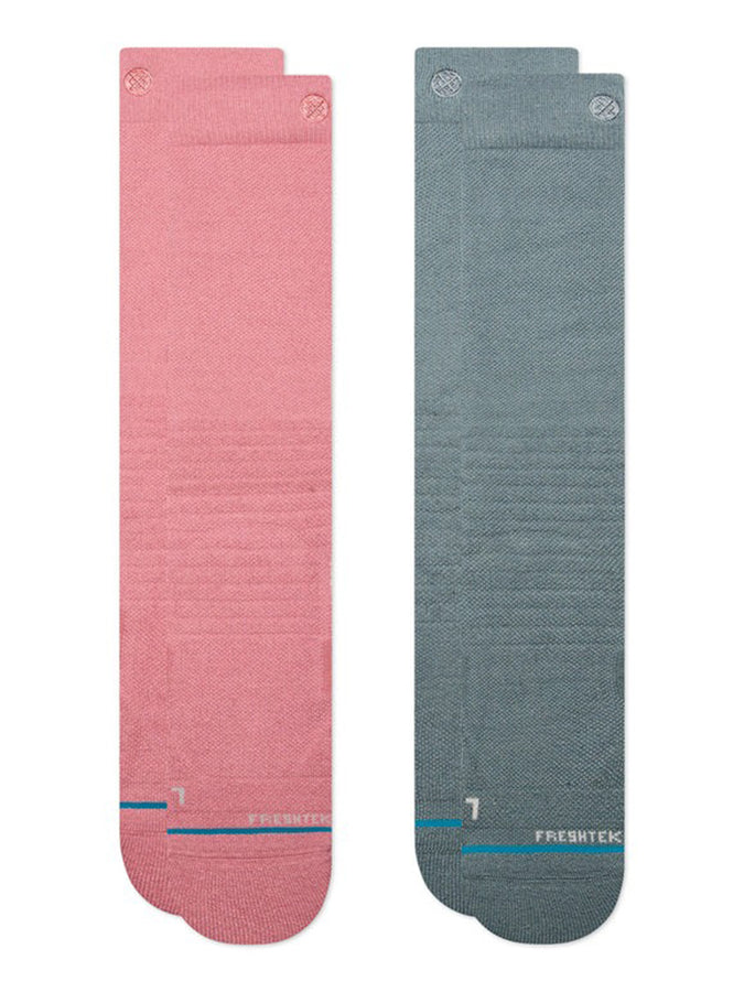 Stance Mellowed 2 Pack Snowboard Socks 2024 | DUSTY ROSE (DRS)