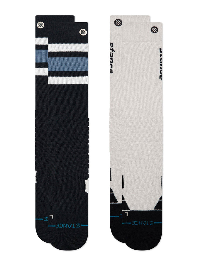 Stance Speed Mid 2 Packs Socks | BLACK (BLK)