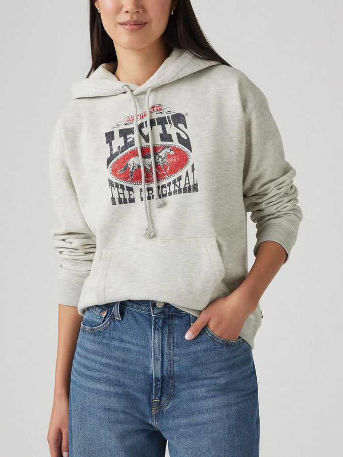 Levis Graphic Everyday Levis Horse Poster Hoodie Spring 2025 | LEVIS HORSE PSTR ORBIT (0027)