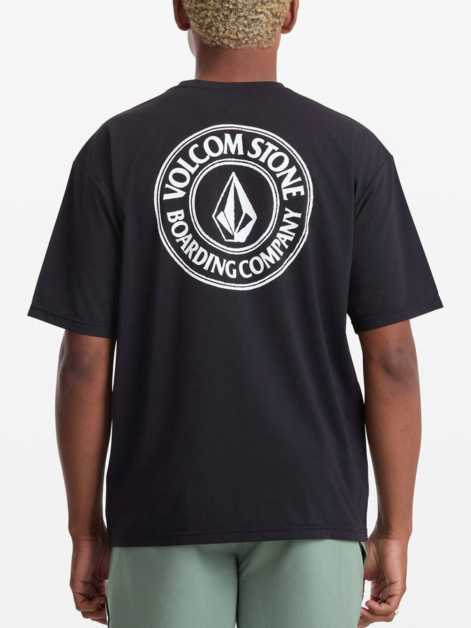 Volcom Drain You Short Sleeve Rashguard Spring 2026 | BLACK (BLK)