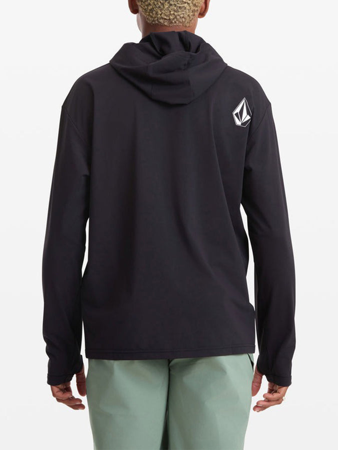 Volcom Pullover Hood Long Sleeve Rashguard Spring 2026 | BLACK (BLK)