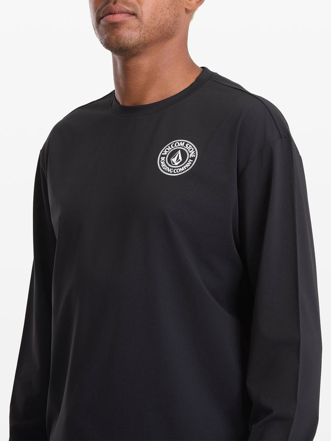 Volcom Drain You Long Sleeve Rashguard Spring 2026 | BLACK (BLK)