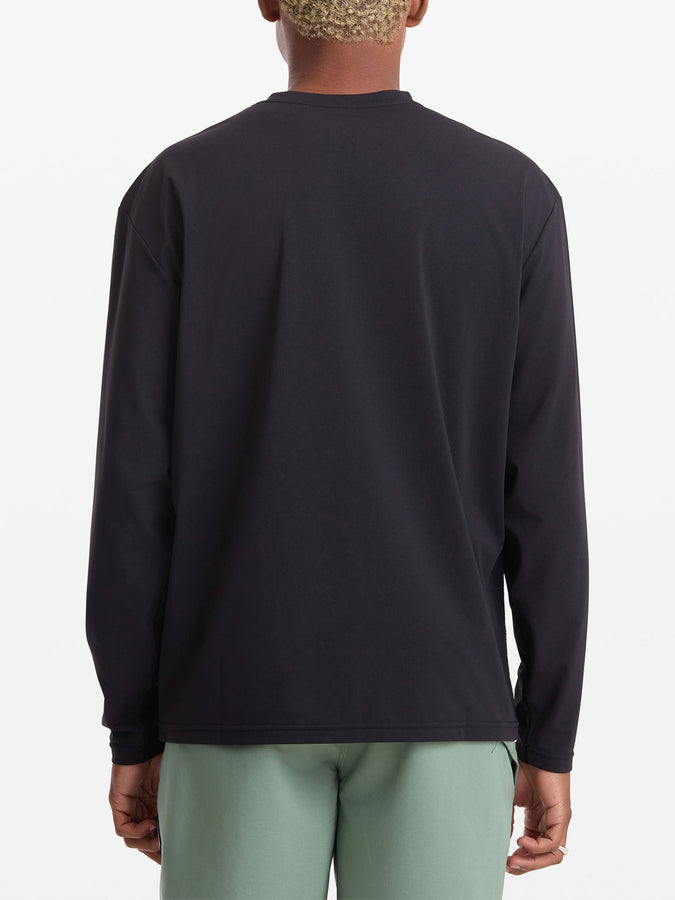 Volcom Drain You Long Sleeve Rashguard Spring 2026 | BLACK (BLK)