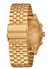 Nixon Time Teller Chrono Gold/Green Sunray Watch