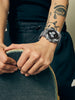 Nixon Time Teller Chrome/Black/Chrome Sunray Watch