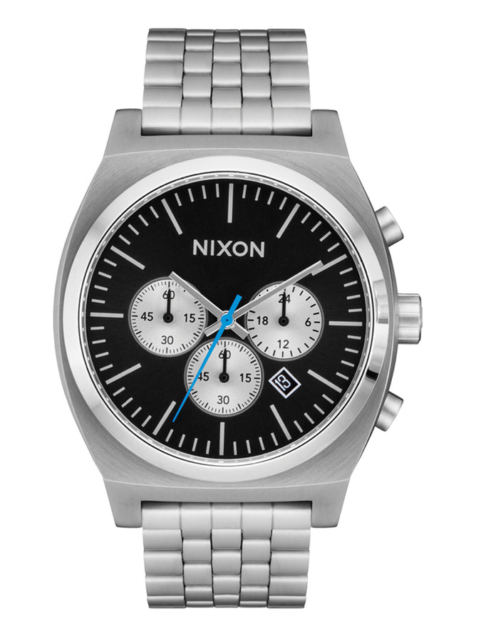 Nixon Time Teller Chrome/Black/Chrome Sunray Watch | CHROME/BLK/CHRM SUNRAY (5266)