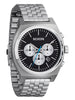 Nixon Time Teller Chrome/Black/Chrome Sunray Watch