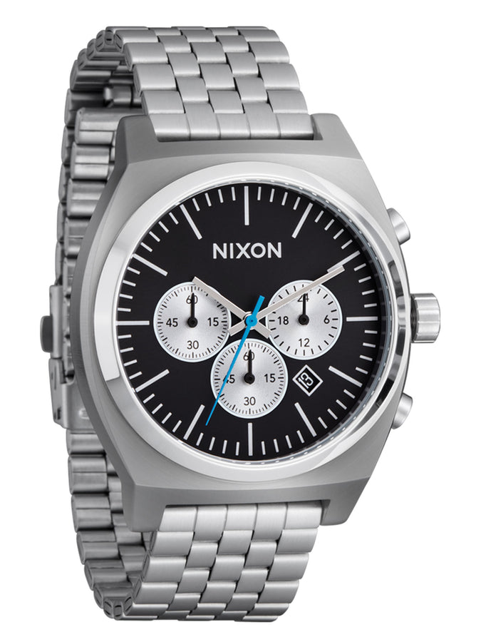 Nixon Time Teller Chrome/Black/Chrome Sunray Watch | CHROME/BLK/CHRM SUNRAY (5266)