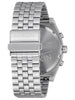 Nixon Time Teller Chrome/Black/Chrome Sunray Watch