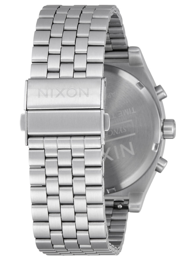 Nixon Time Teller Chrome/Black/Chrome Sunray Watch | CHROME/BLK/CHRM SUNRAY (5266)