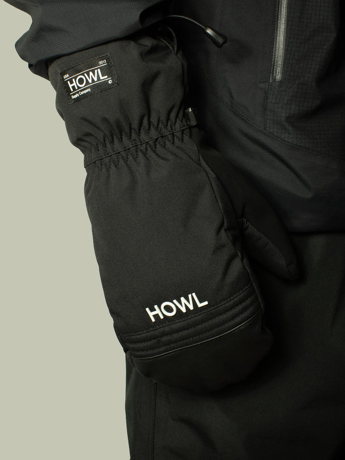 Howl Team Snowboard Mitts 2024 | BLACK