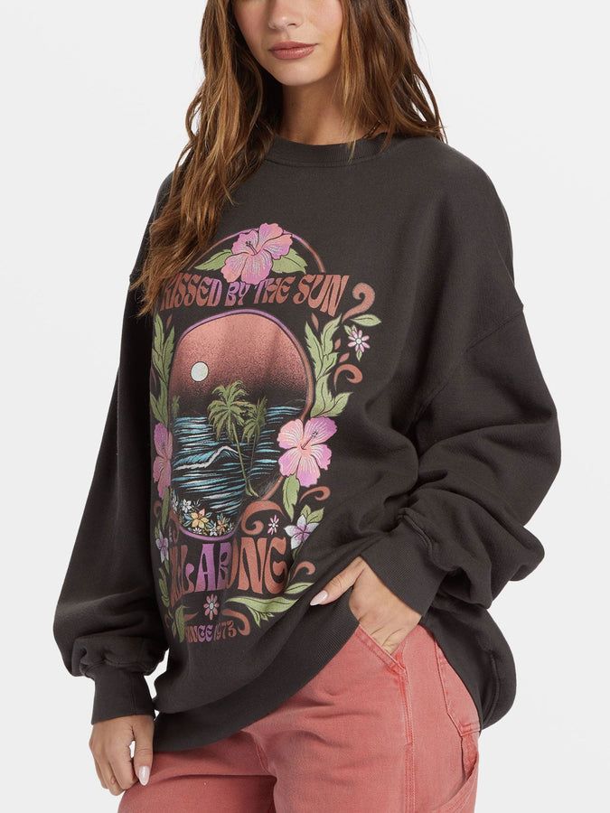Billabong Ride In Crewneck Sweatshirt Holiday 2024 | BLACK SANDS 7 (KTD0)