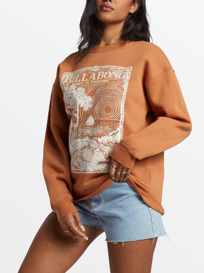 Billabong Paradise Is Here Crewneck Summer 2024 | TOFFEE (TOF)
