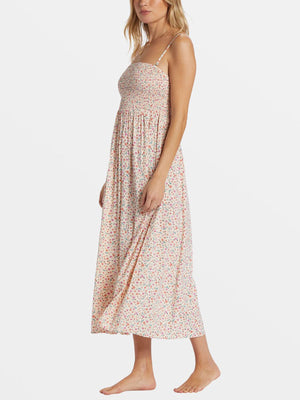 Billabong Off The Coast White Cap Dress Fall 2024