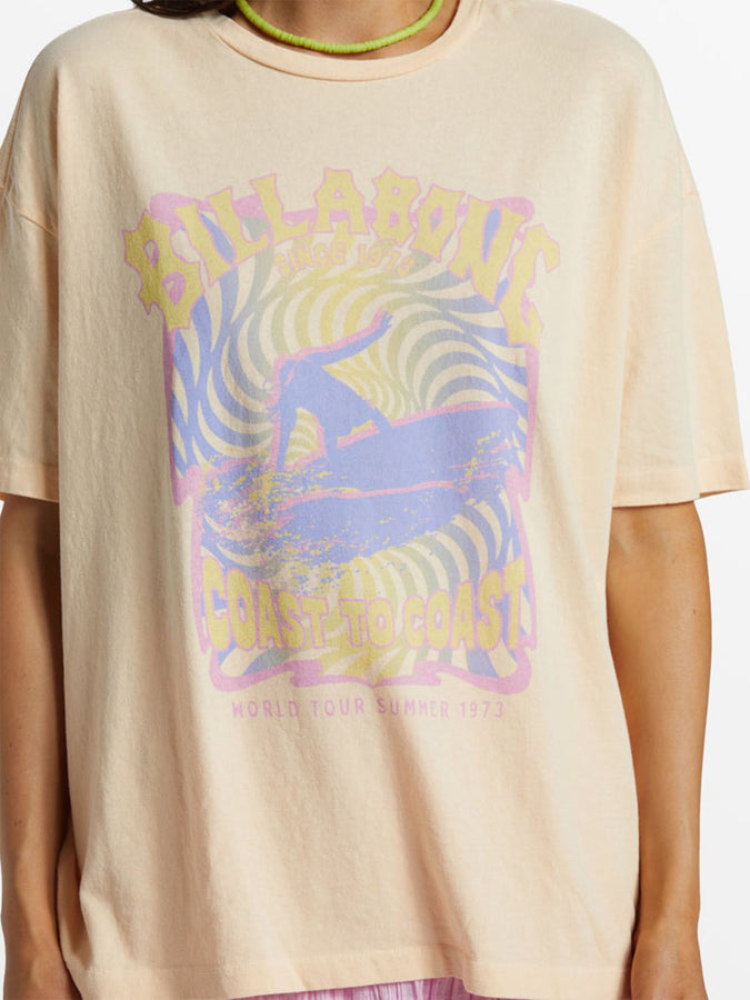 Billabong Summer 2024 Since 73 Oversized T-Shirt | PEACH WHIP (NDY0)