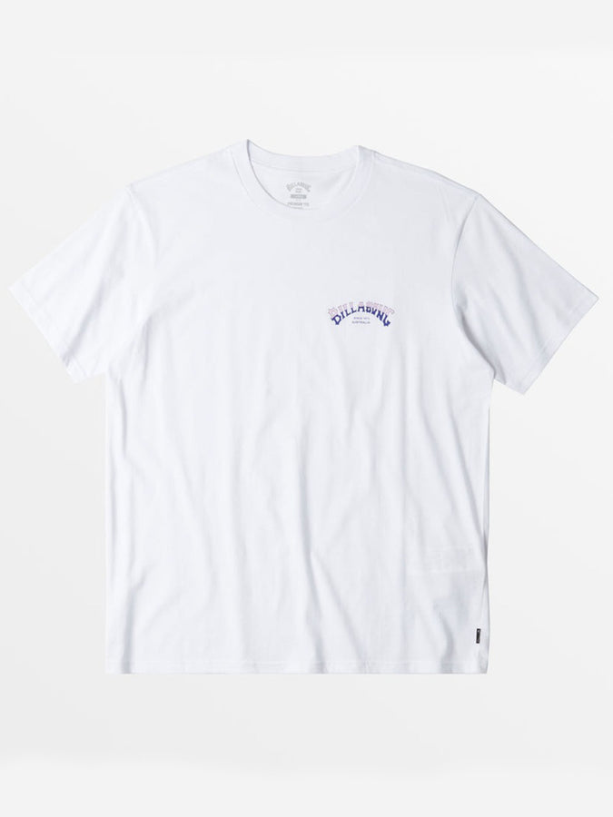 Billabong Summer 2024 Stacked Arch T-Shirt | WHITE (WHT)