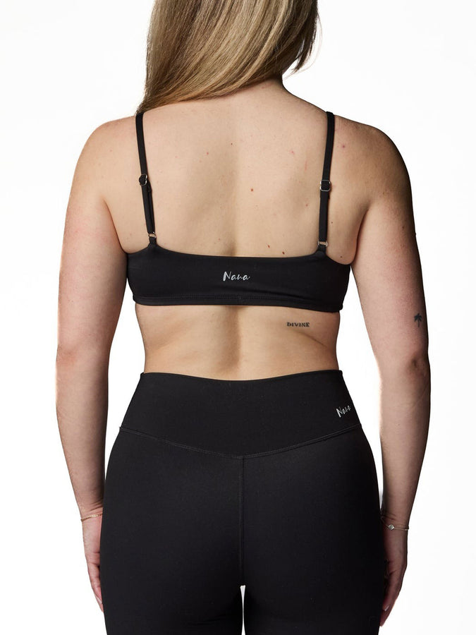 Nana The Brand Gracie Sport Bra Fall 2026 | BLACK