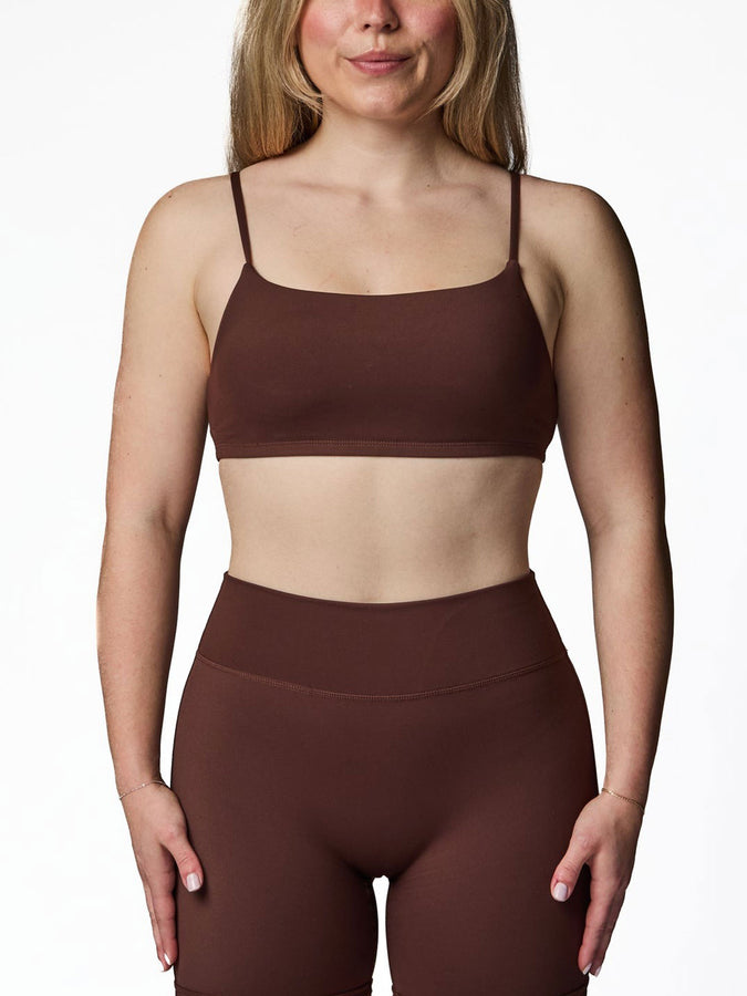 Nana The Brand Gracie Sport Bra Fall 2026 | BROWN