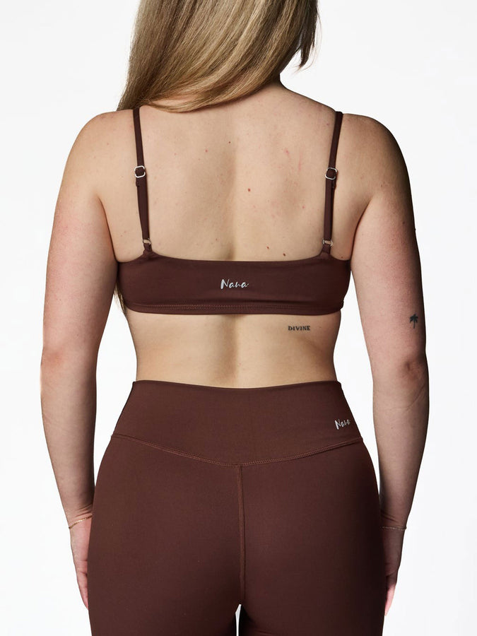 Nana The Brand Gracie Sport Bra Fall 2026 | BROWN
